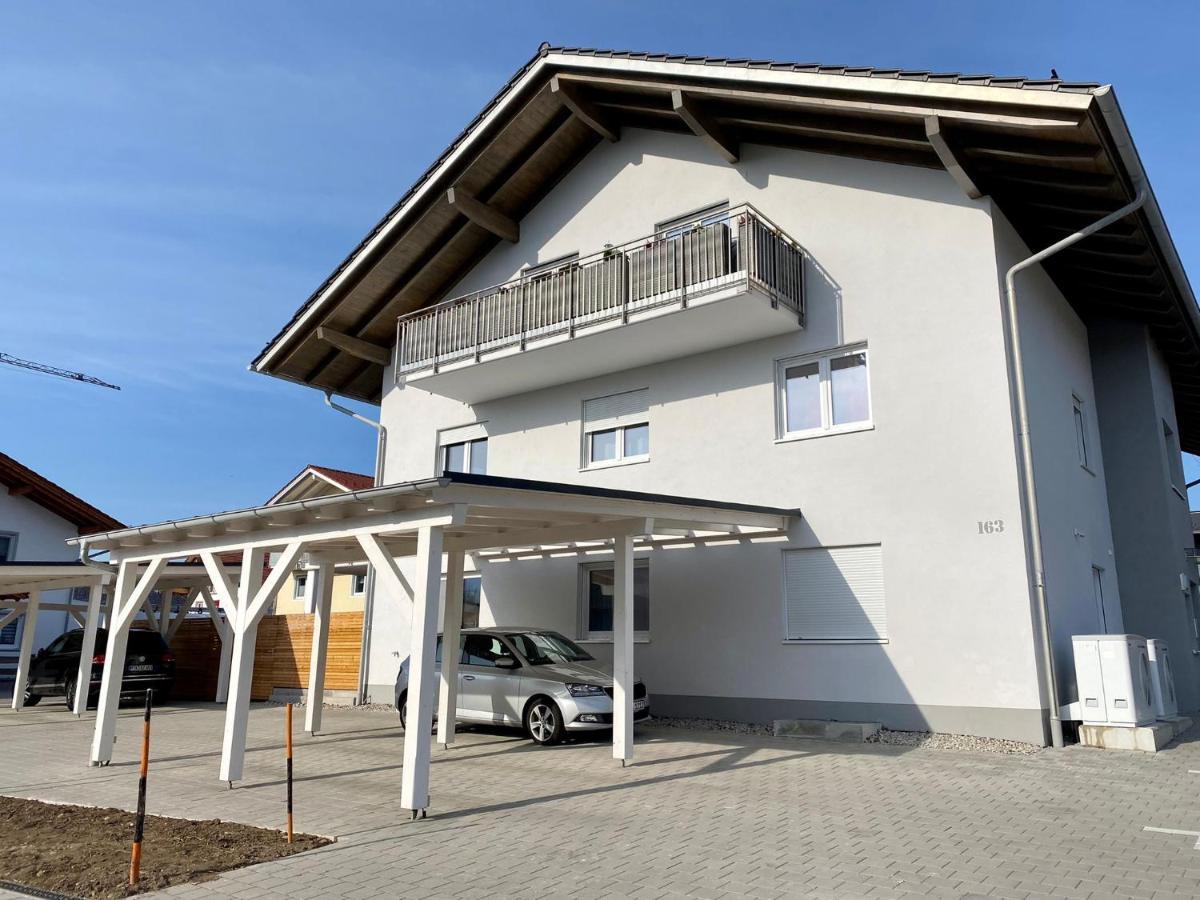 Ferienwohnung Am Bayrischen Meer Übersee Buitenkant foto